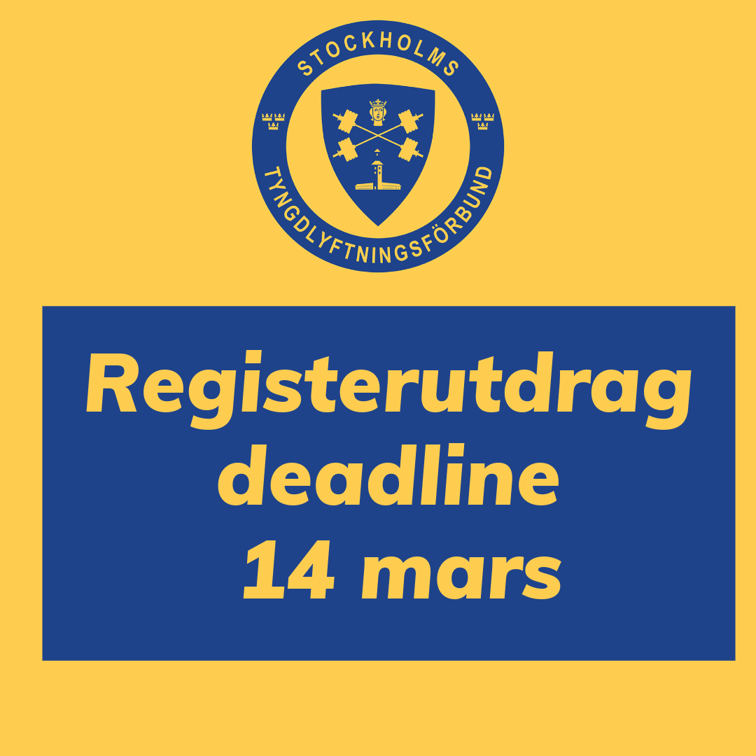 Krav på registerutdrag
